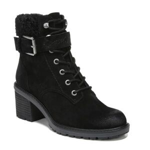 Nib Zodiac Gemma-Fur Ankle Suede Booties